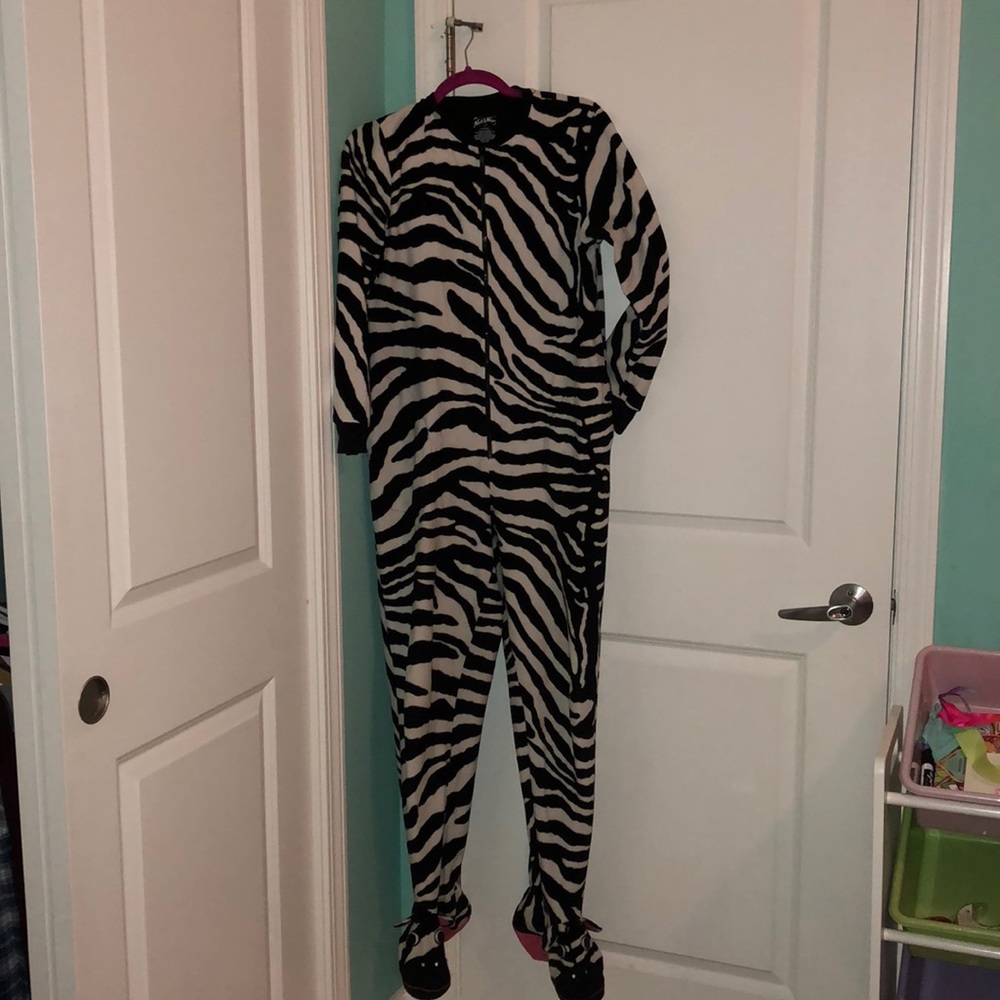 Zebra onesie
